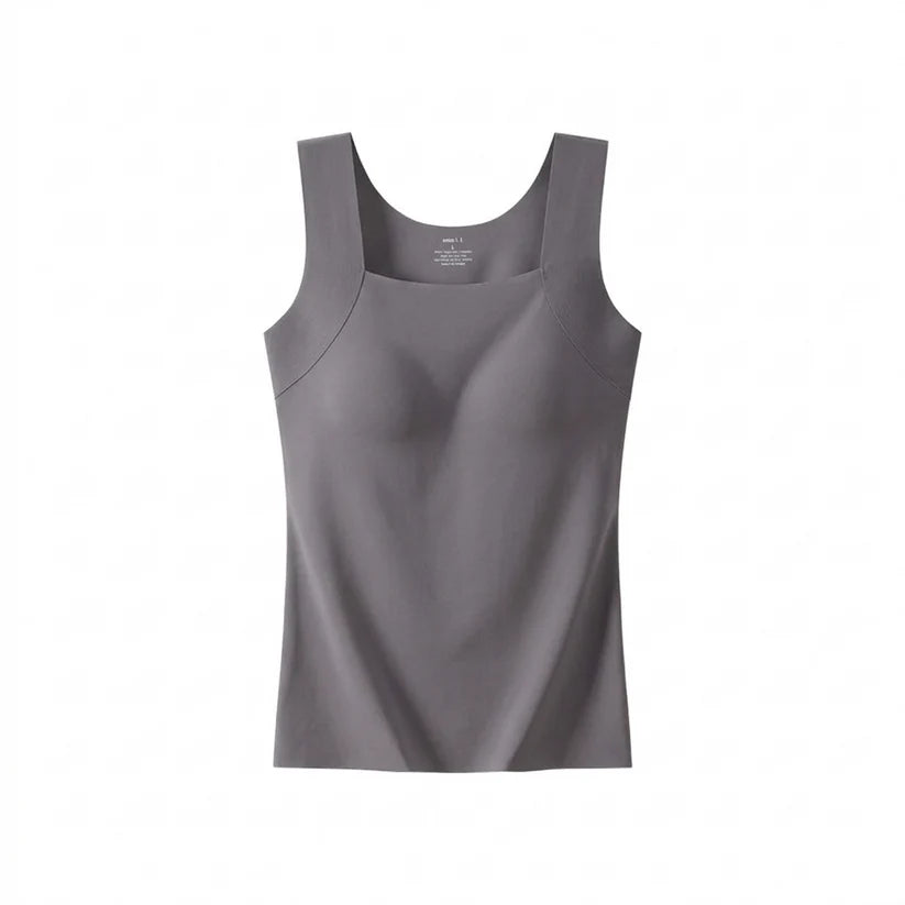 Front Support Built In Bra Tank